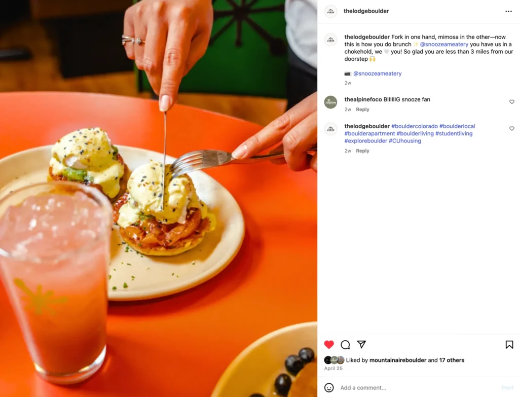 apartment social media post ideas